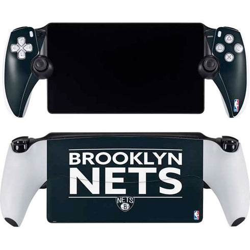 NBA Brooklyn Nets Standard - Black PlayStation Portal Remote Player Skin