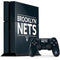 NBA Brooklyn Nets Standard - Black PS4 Console and Controller Bundle Skin