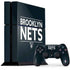 NBA Brooklyn Nets Standard - Black PS4 Console and Controller Bundle Skin