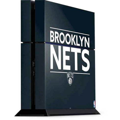 NBA Brooklyn Nets Standard - Black PlayStation PS4 Skins