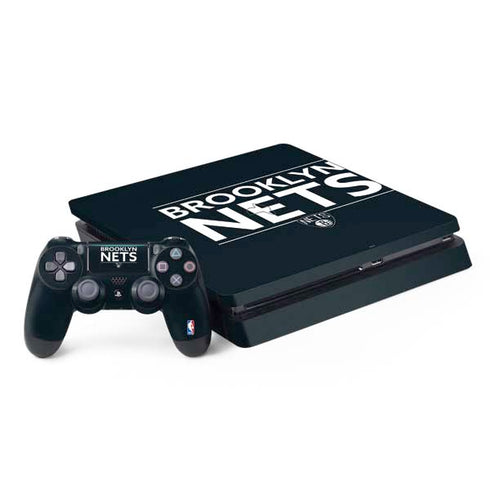NBA Brooklyn Nets Standard - Black PlayStation PS4 Skins