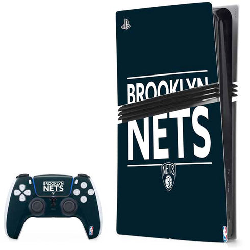 NBA Brooklyn Nets Standard - Black PlayStation PS5 Skins