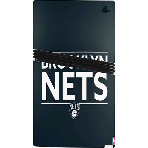 NBA Brooklyn Nets Standard - Black PS5 Pro Bundle Skin