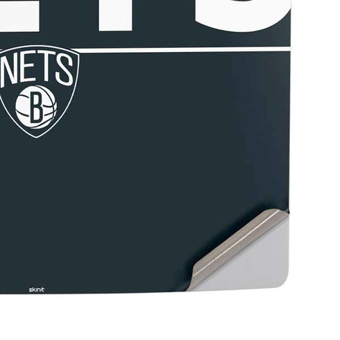 NBA Brooklyn Nets Standard - Black PS5 Pro Disk Console Skin