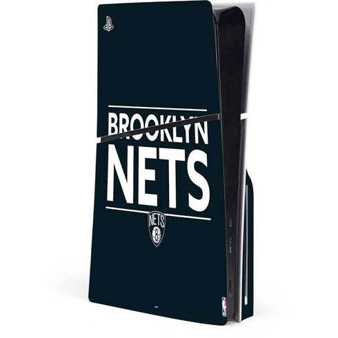 NBA Brooklyn Nets Standard - Black PlayStation PS5 Skins