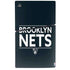 NBA Brooklyn Nets Standard - Black PS5 Slim Digital Edition Console Skin