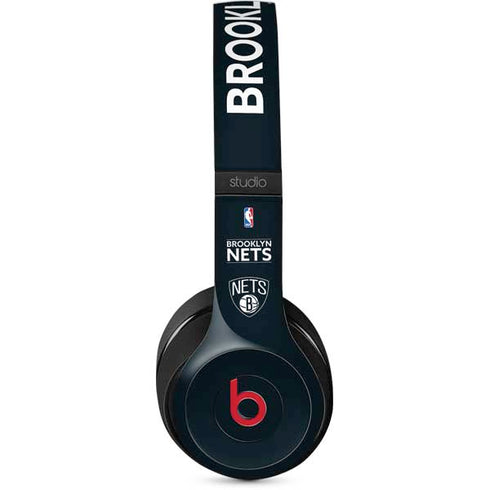 NBA Brooklyn Nets Standard - Black Studio Wireless Skin