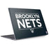 NBA Brooklyn Nets Standard - Black Surface Laptop 2 Skin