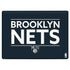 NBA Brooklyn Nets Standard - Black Surface Laptop 2 Skin