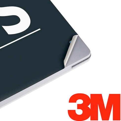 NBA Brooklyn Nets Standard - Black Surface Laptop 2 Skin