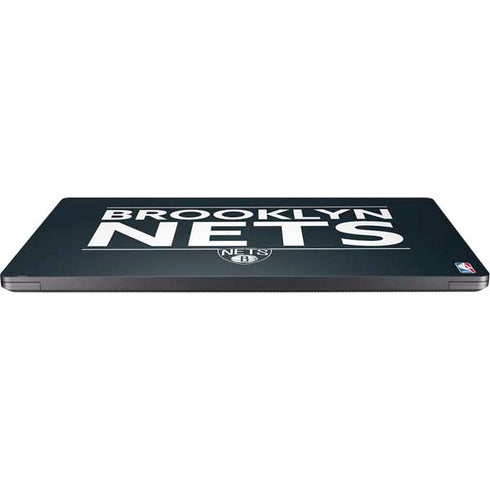 NBA Brooklyn Nets Standard - Black Surface Laptop 7 13.8in Skin