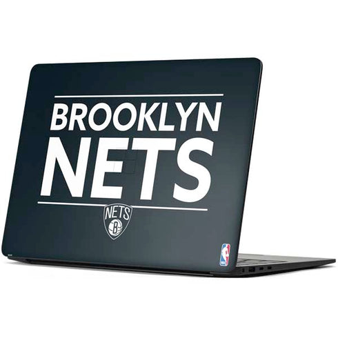 NBA Brooklyn Nets Standard - Black Surface Laptop 7 15in Skin