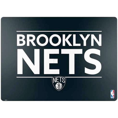 NBA Brooklyn Nets Standard - Black Surface Laptop 7 15in Skin