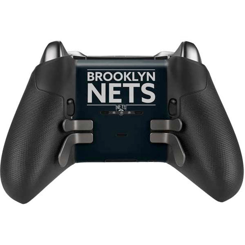 NBA Brooklyn Nets Standard - Black Xbox Elite Wireless Controller Series 2 Skin