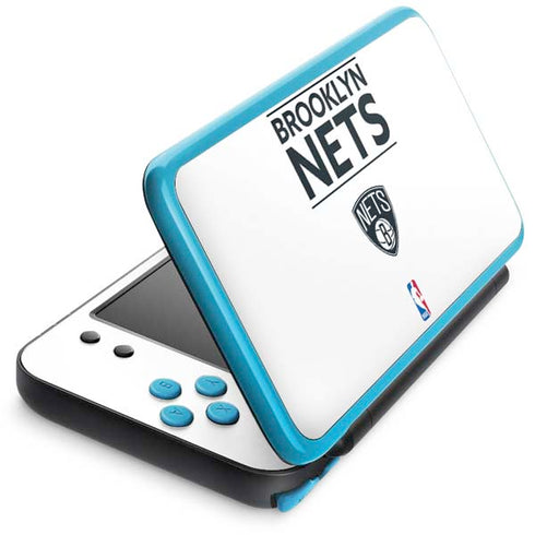 NBA Brooklyn Nets Standard - White Nintendo 2DS XL (2017) Skin