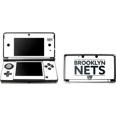 NBA Brooklyn Nets Standard - White Nintendo Skins