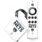 NBA Brooklyn Nets Standard - White Amazon Fire TV Skin