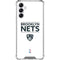 NBA Brooklyn Nets Standard - White Gabb Phone 4 Clear Case