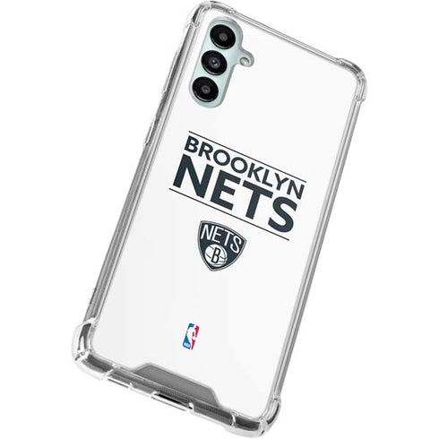 NBA Brooklyn Nets Standard - White Gabb Phone 4 Clear Case