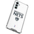 NBA Brooklyn Nets Standard - White Galaxy A16 5G Clear Case