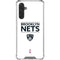 NBA Brooklyn Nets Standard - White Galaxy A17 Clear Case