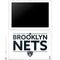 NBA Brooklyn Nets Standard - White Galaxy Book 12in Skin