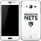 NBA Brooklyn Nets Standard - White Galaxy J3 Skin