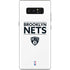 NBA Brooklyn Nets Standard - White Galaxy Note 8 Skin