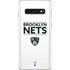 NBA Brooklyn Nets Standard - White Galaxy S10 Skin