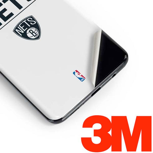 NBA Brooklyn Nets Standard - White Galaxy S10 Skin