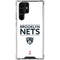 NBA Brooklyn Nets Standard - White Galaxy S23 Ultra Clear Case