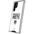 NBA Brooklyn Nets Standard - White Galaxy S23 Ultra Clear Case
