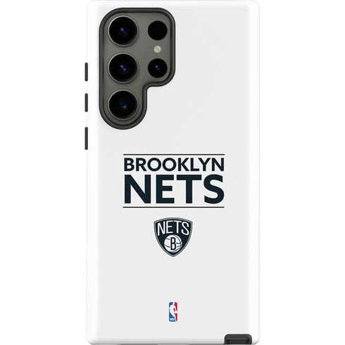 NBA Brooklyn Nets Standard - White Galaxy S23 Ultra Pro Case