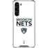 NBA Brooklyn Nets Standard - White Galaxy S24 FE Clear Case
