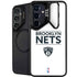 NBA Brooklyn Nets Standard - White Galaxy S24 FE Kickstand Case