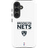 NBA Brooklyn Nets Standard - White Galaxy S25 Impact Case