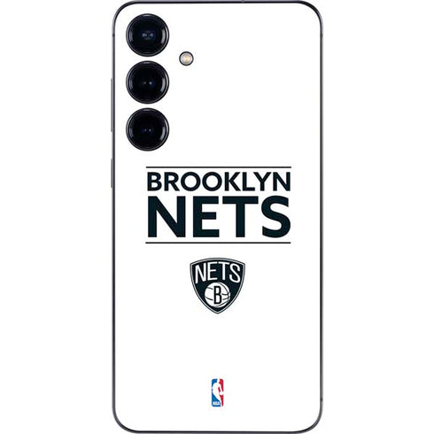 NBA Brooklyn Nets Standard - White Galaxy S25 Plus Skin