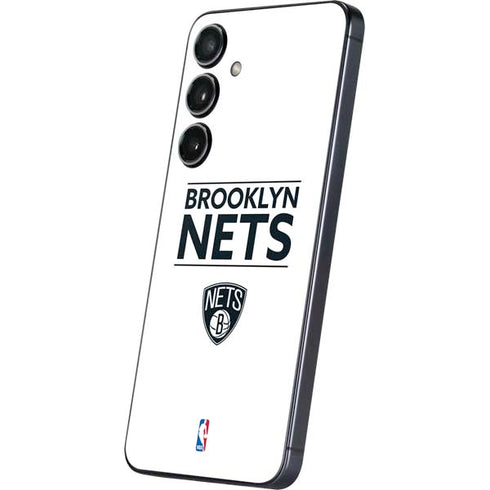 NBA Brooklyn Nets Standard - White Galaxy S24 Plus Skin