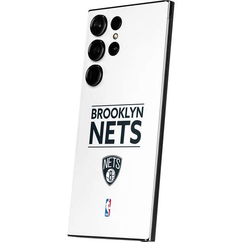 NBA Brooklyn Nets Standard - White Galaxy S25 Ultra Skin