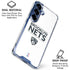 NBA Brooklyn Nets Standard - White Galaxy S25 Clear Case