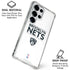 NBA Brooklyn Nets Standard - White Galaxy S25 Ultra Clear Case