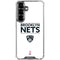NBA Brooklyn Nets Standard - White Galaxy S26 Clear Case