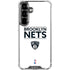 NBA Brooklyn Nets Standard - White Galaxy S26 Clear Case