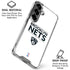 NBA Brooklyn Nets Standard - White Galaxy S26 Clear Case