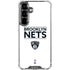 NBA Brooklyn Nets Standard - White Galaxy S26 Plus Clear Case