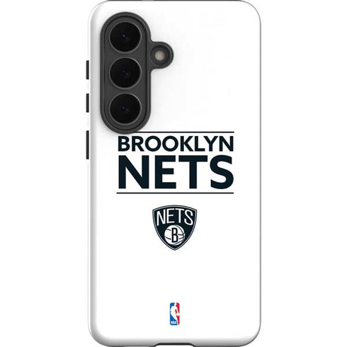 NBA Brooklyn Nets Standard - White Galaxy S26 Plus Impact Case