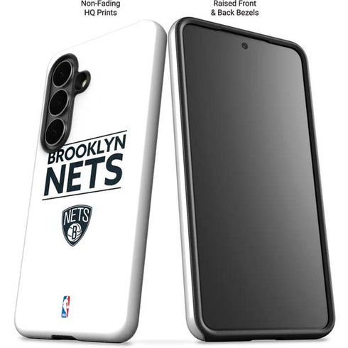 NBA Brooklyn Nets Standard - White Galaxy S26 Plus Impact Case