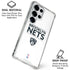 NBA Brooklyn Nets Standard - White Galaxy S26 Ultra Clear Case