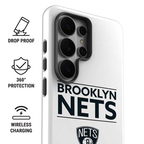 NBA Brooklyn Nets Standard - White Galaxy S26 Ultra Impact Case