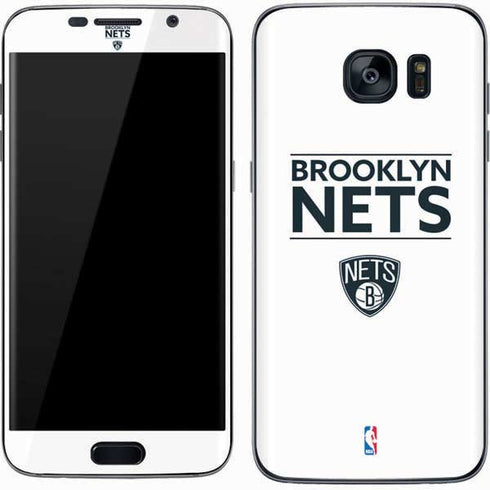 NBA Brooklyn Nets Standard - White Galaxy S7 Skin
